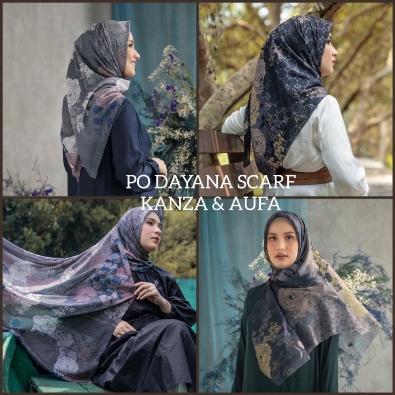 (READY) Dayana Scarf Heaven Lights x Dwihanda READY