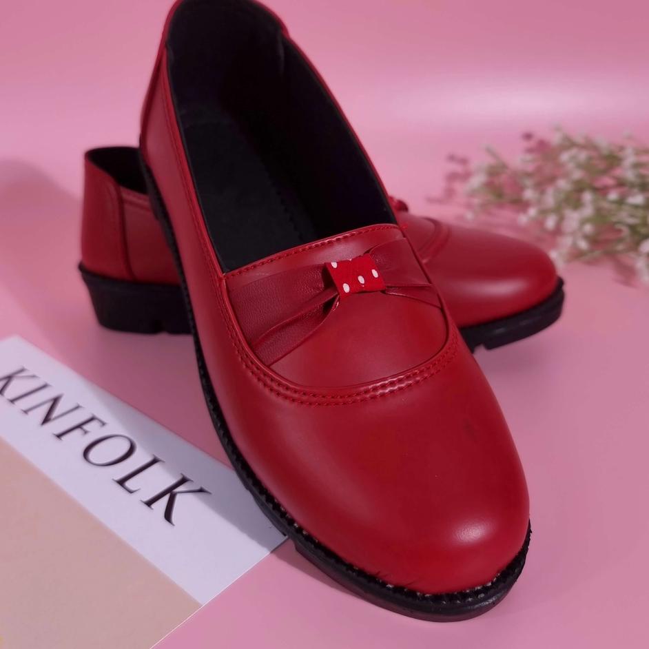 Hot Sell.. Sepatu Loafer Joana Wanita Livana Slop Flat Shoes Kekinian Murah Formal Kerja Casual Sint