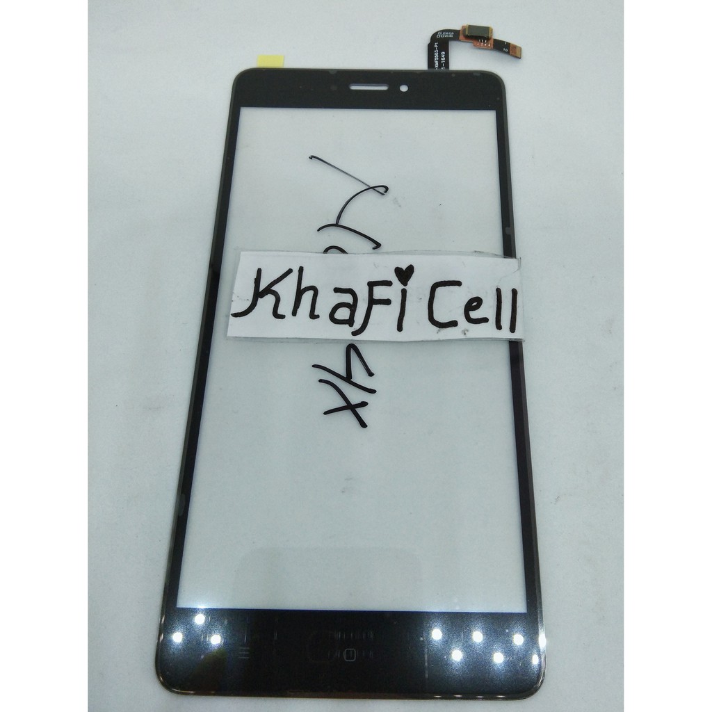 Touchscreen ts tc xiaomi  note 4x hitam