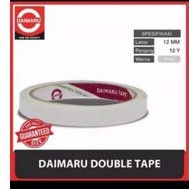 

Dobel Tape /Double Tape kertas Daimaru 12 yard per pcs