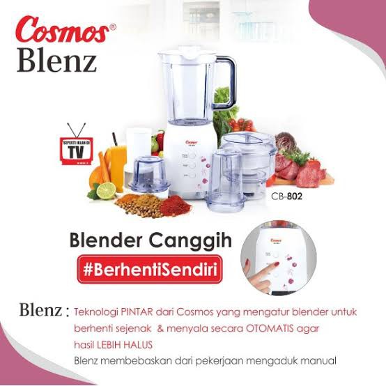 COSMOS BLENZ CB-802 Blender Plastik