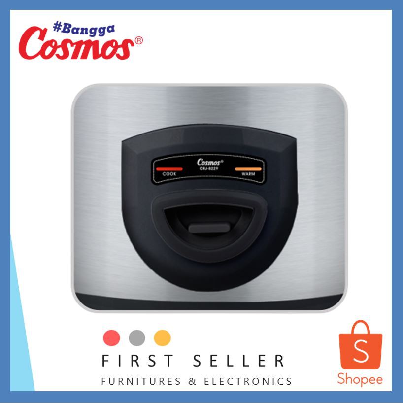 RICE COOKER / MAGIC COM COSMOS CRJ-8229 / CRJ 8229 2 LITER ( 2L ) ORIGINAL ( ORI )100% TERMURAH !