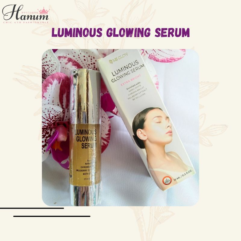 Luminous Glowing Serum MS Glow ASLI BPOM ORI