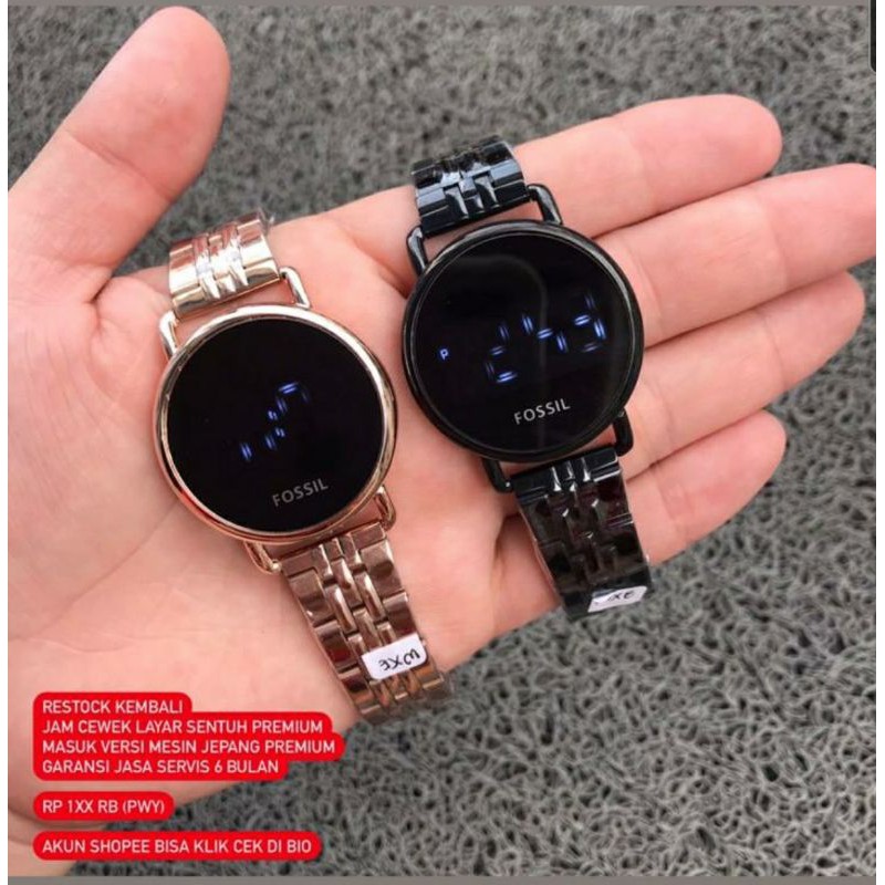 jam layar sentuh rantai ladies terbaru