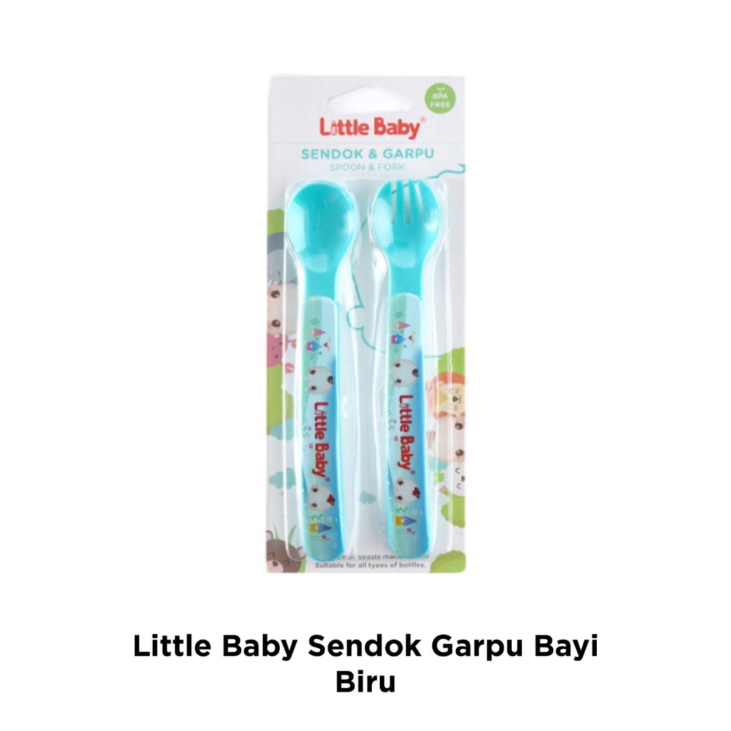 Sendok &amp; Garpu Bayi Little Baby