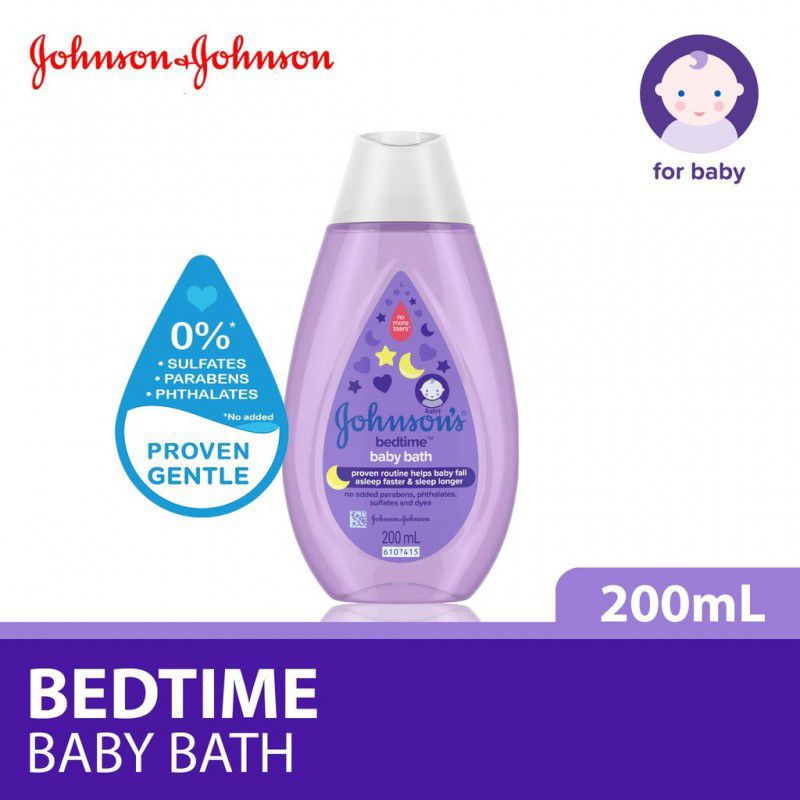 Johnson's Baby Bath Ungu 200 ml