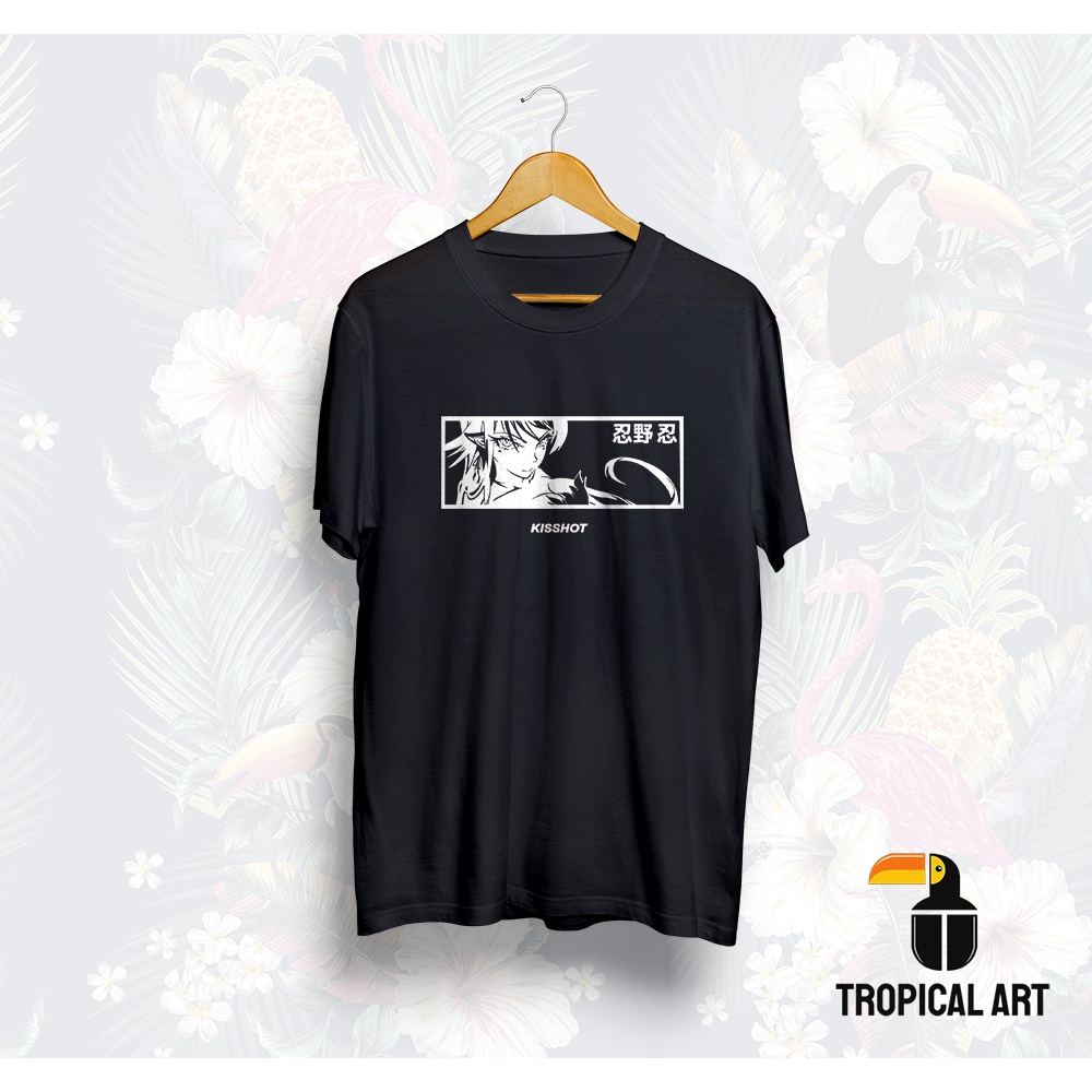 Kaos SHINOBU OSHINO ANIME BAKEMONOGATARI / MANGA MONOGATARI SERIES OSHINO SHINOBU KISSHOT FAIR PRINC