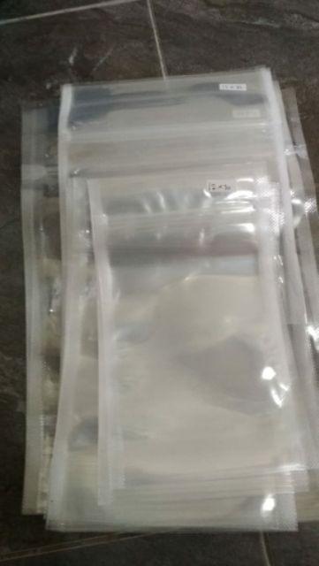 Plastik Standing Pouch 12x20cm Tebal Plastic Kemaasan Makanan Snack Biji Bijian Bubuk 12x20 12 X 20