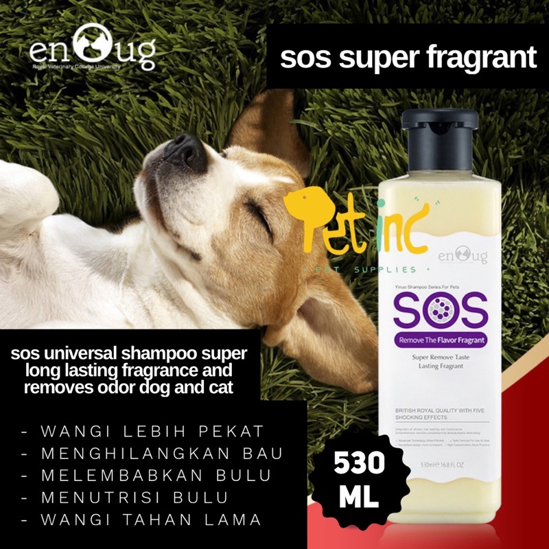 SOS super long lasting fragrance shampoo 530ml