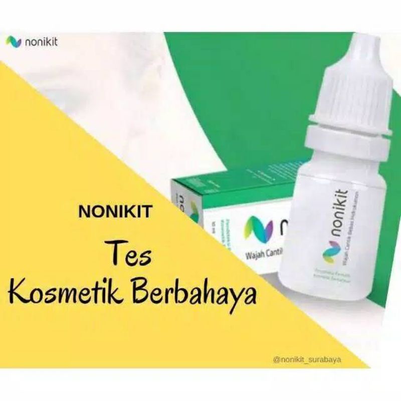 Nonikit / Alat Tes Kosmetik Berbahaya