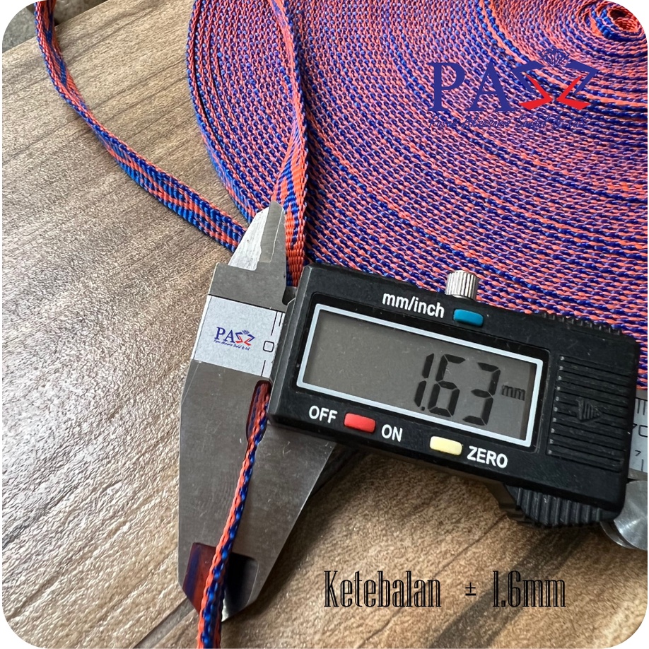 Webbing Motif Akar 1 cm isi 30 Yard