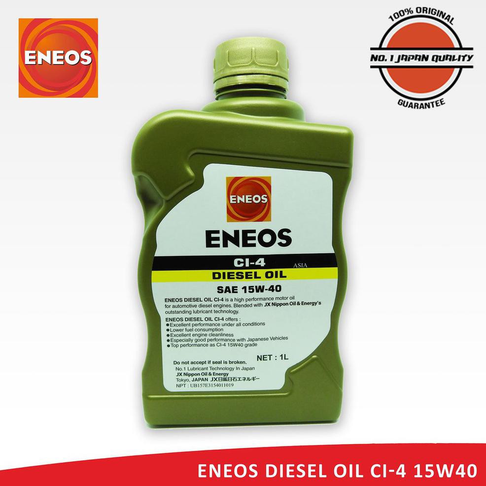 Diskon Besar Eneos Diesel Oil Sae 15W40 Ci4