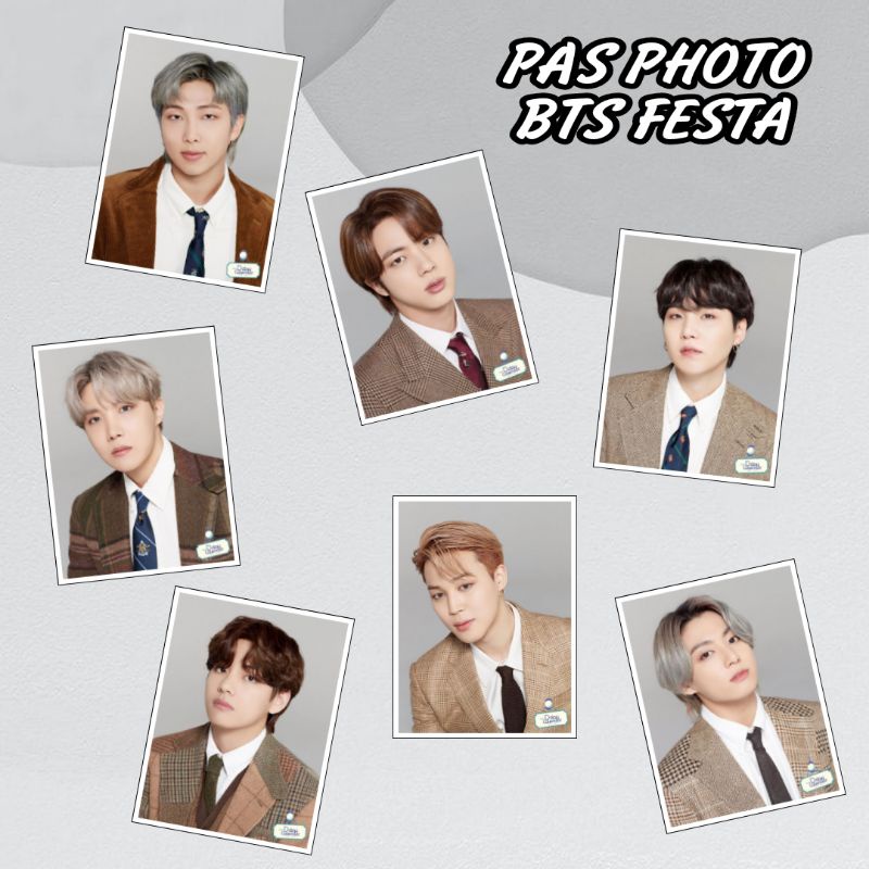 PHOTOCARD BTS | PAS PHOTO BTS FESTA 2021 | TERMURAH  | BACA DESKRIPSI BOX