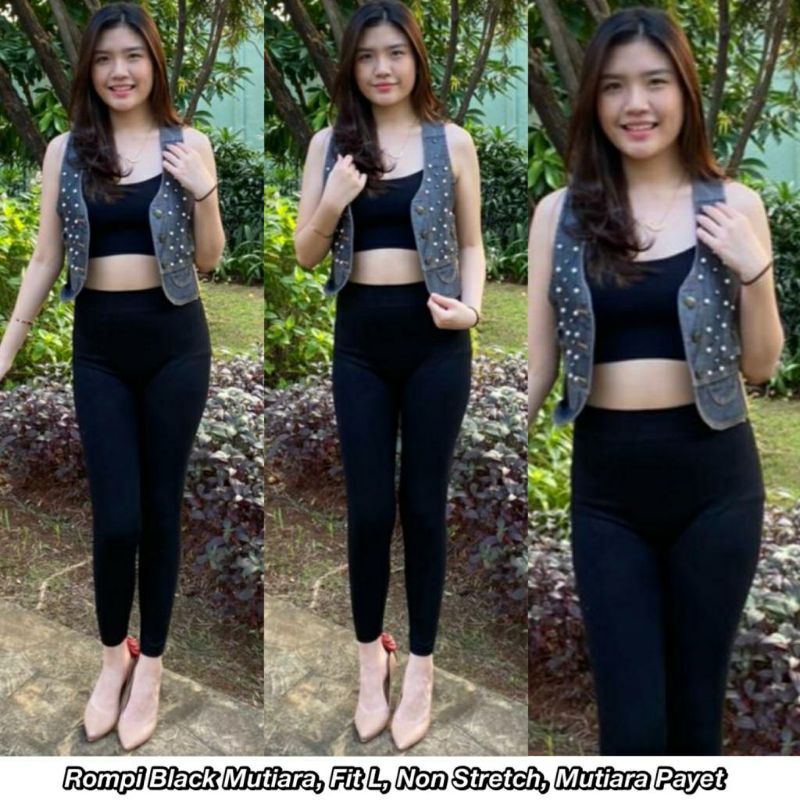 rompi jeans mutiara