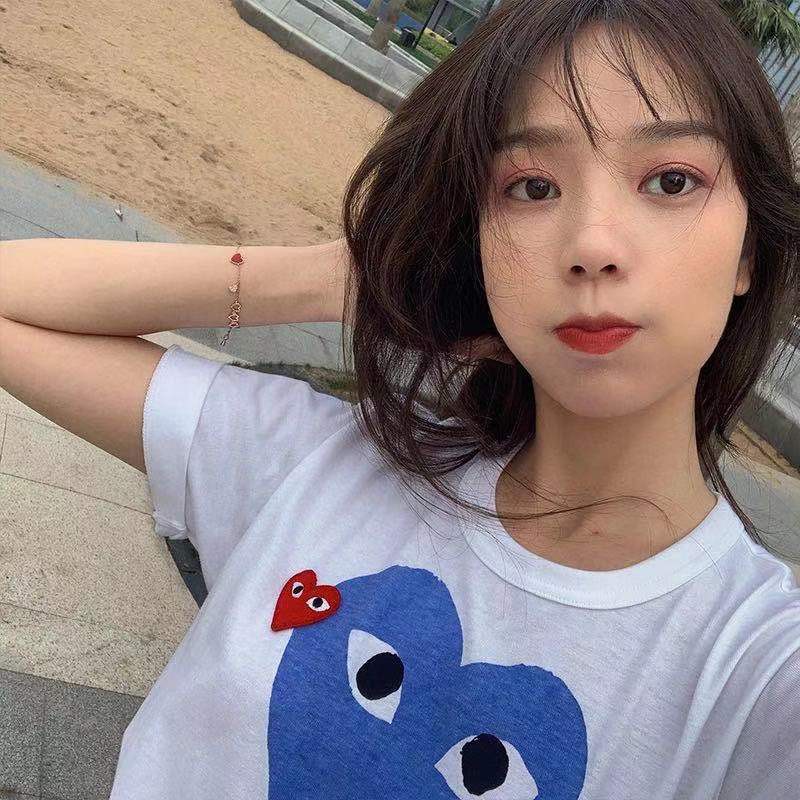 Gelang Berlian Bentuk Hati Model Hollow Gaya Korea Untuk Wanita-5