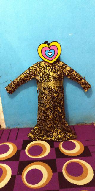 Termurah Bisa Pisah-batik Couple Keluarga/ Batik Couple Keluarga Bakung Full Prada/ Batik Couple