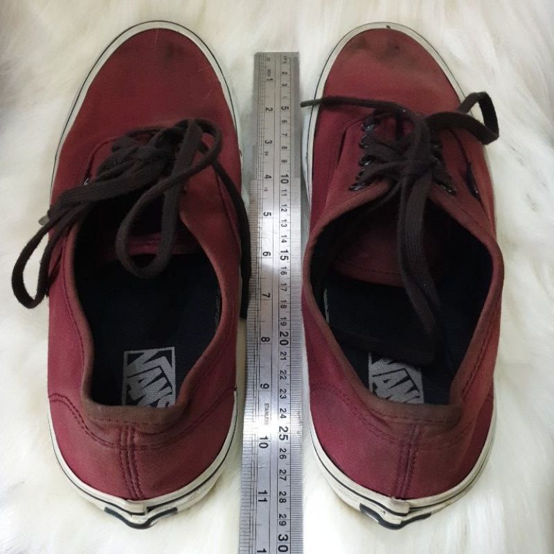 SEPATU VANS MAROON LIMITED ORIGINAL PRELOVED