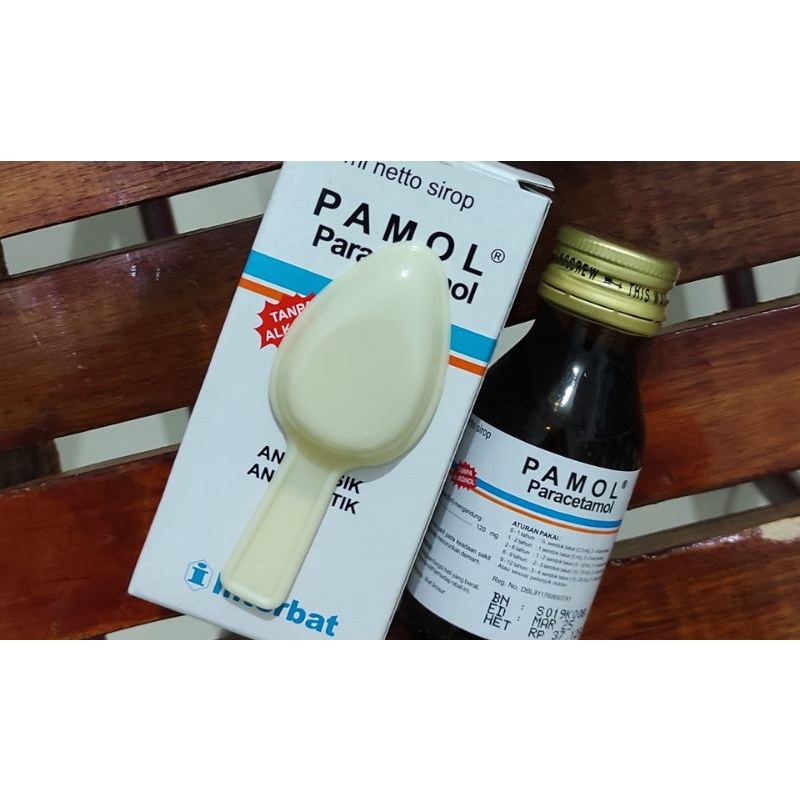 Pamol Syr 60 / Paracetamol 120 Mg / Pereda Nyeri / Demam / Sakit Kepala