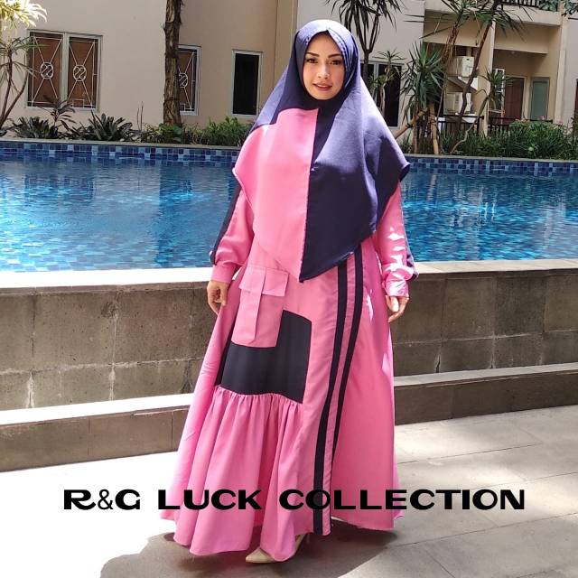 Baju gamis - dress muslim - baju syar'i- gamis busui & ibu hamil- dress busui & ibu hamil