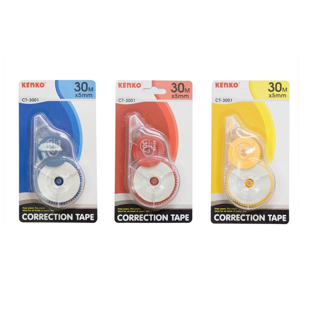 

CORRECTION TAPE/ STIPO KERTAS KENKO CT-3001