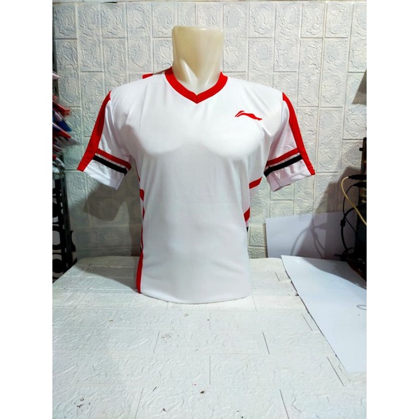 BAJU BADMINTON DEWASA/ATASAN BADMINTON L159 JERSEY BULUTANGKIS