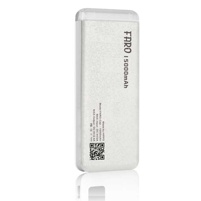 ORIGINAL Hippo Power Bank Faro 15000 MAH / 15000mah / 15.000 mah / powerbank TERMURAH