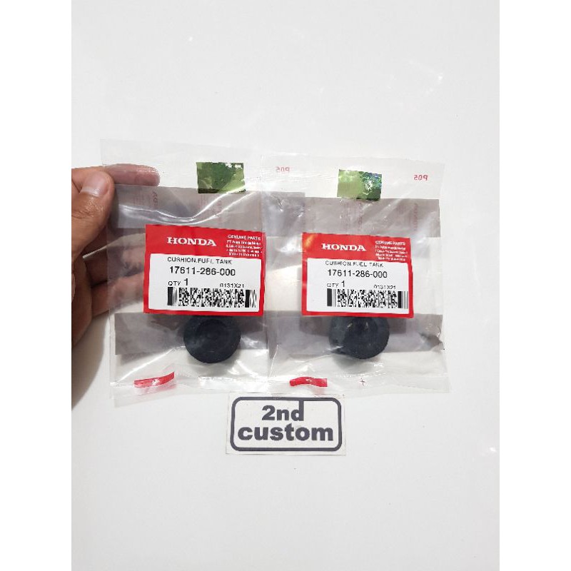 Karet tangki depan set Honda Win CB GL 100 125 Max Pro CG 110 sepasang rubber tank ganjal dudukan