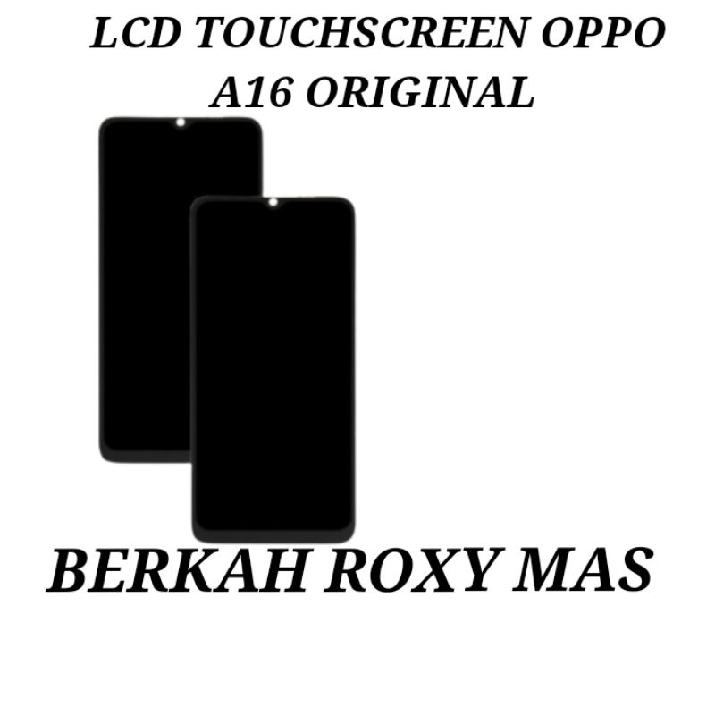Lcd Touchscreen Oppo A16/Lcd Fulset Tc oppo a16 Original