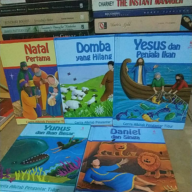 paket cerita Alkitab pengantar tidur