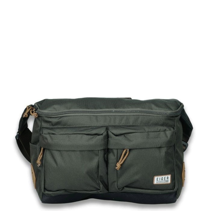 𝙀𝙄𝙂𝙀𝙍1989 VARSITY SHOULDER BAG 8L - Olive