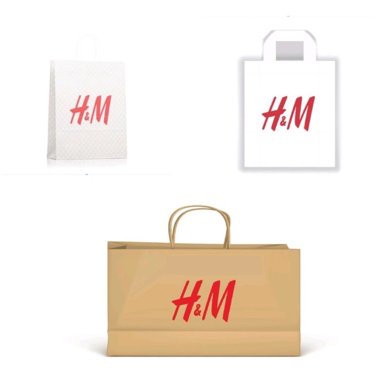 Paperbag H&amp;M / Kantong Kertas H&amp;M