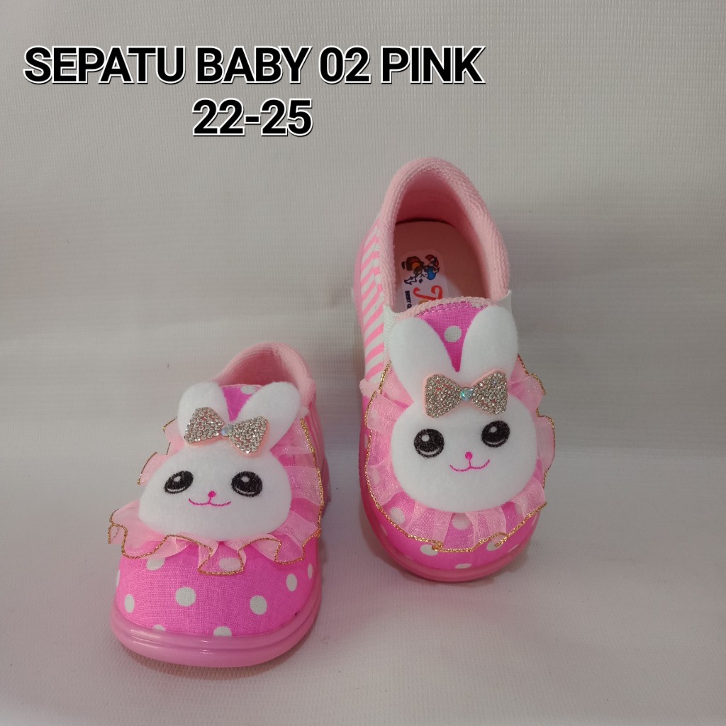 SEPATU BAYI CEWEK LUCU DAN IMUT 22-25