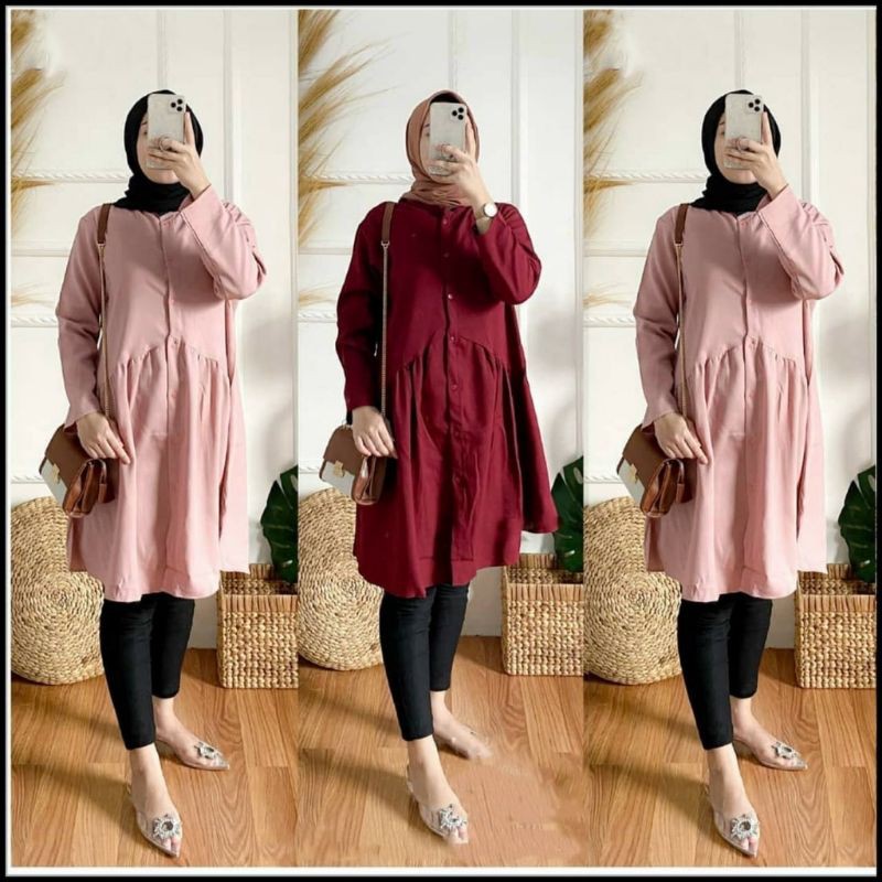 Felea tunik atasan wanita fashion muslim