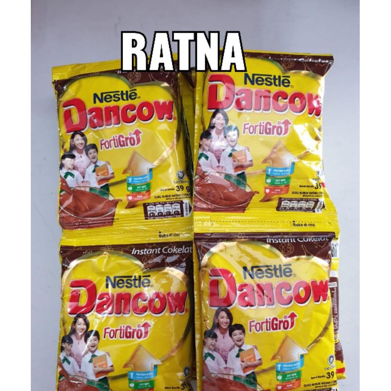 

DANCOW SUSU BUBUK COKELAT FORTIGRO 39gr 1 Renteng isi 10 sachet