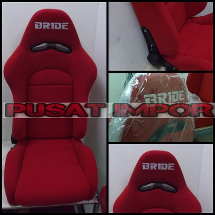 Jok Racing Bride Ergo MERAH TANPA RELL