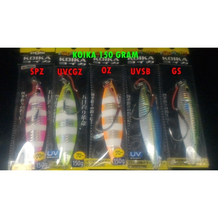 METAL JIG STORM KOIKA 150 gram