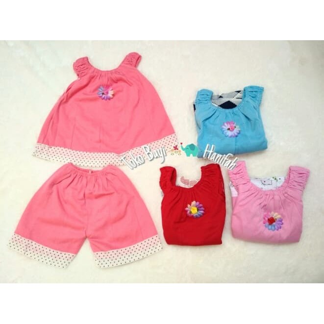 Setelan Baju Bayi / Baju Anak Perempuan / Baju Harian Bayi Anak Murah