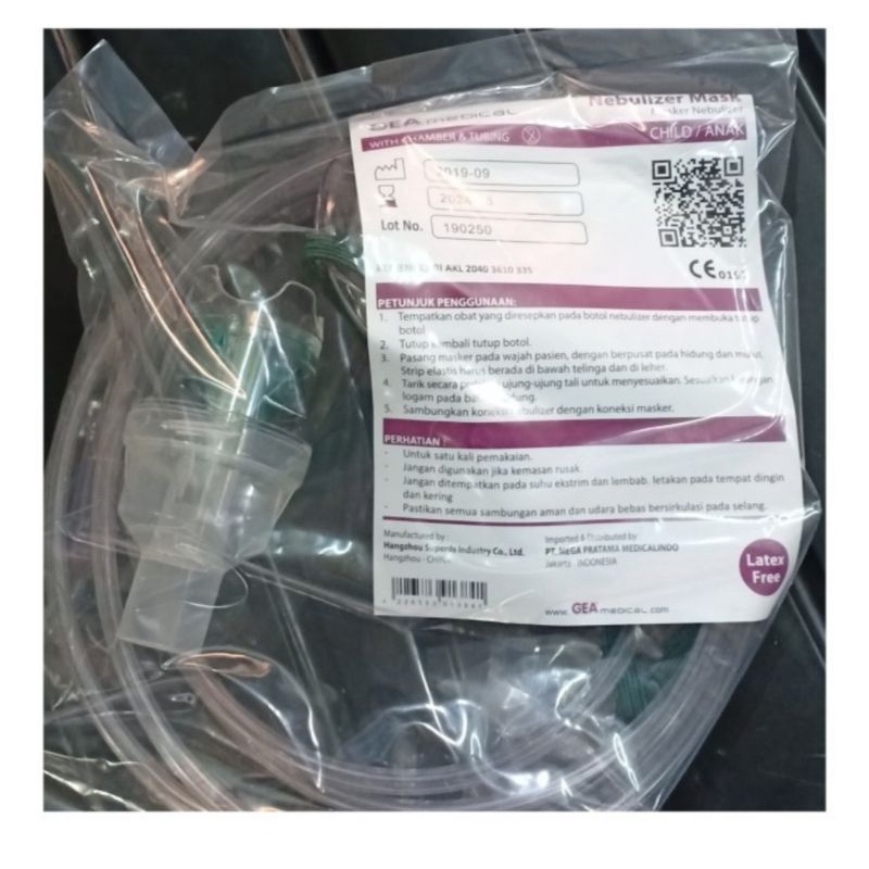 Masker nebulizer Anak Dewasa Sungkup Nebulizer