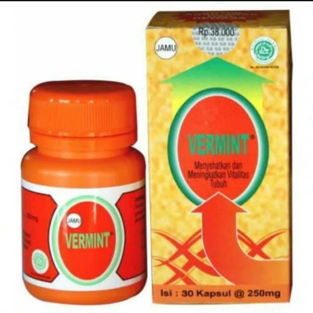 VERMINT EKSTRAK CACING /  OBAT TYPUS / OBAT MAAG