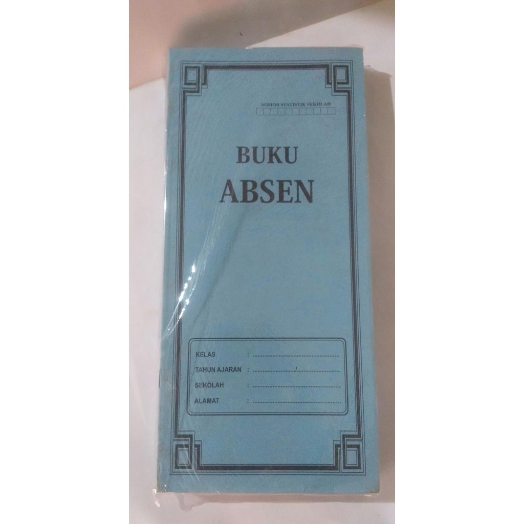 Buku Absen Murid | Shopee Indonesia