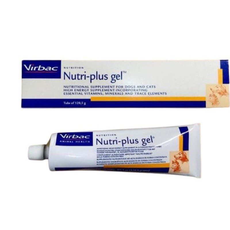 || TERMURAH || Virbac Nutriplus Gel 120gr [ ORIGINAL ] / Multivitamin penambah energi dan nafsu makan