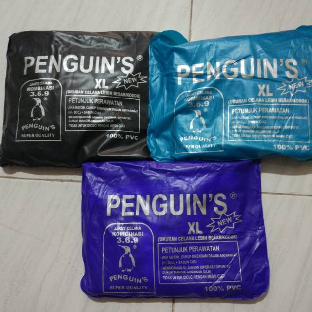 Jas Hujan Jaket Celana Pinguin 369