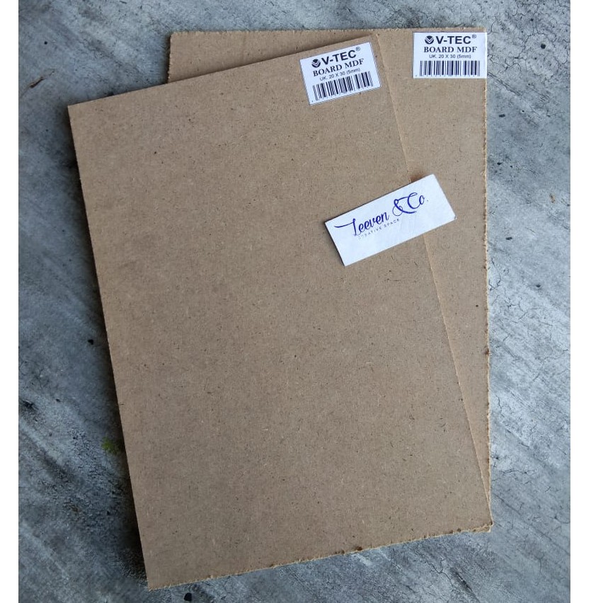 

V-TEC BOARD MDF 20 X 30 (5mm)