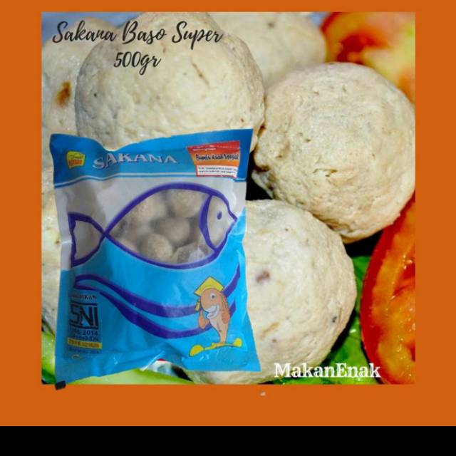 

Sakana Baso Ikan Super 500gr Frozenfood