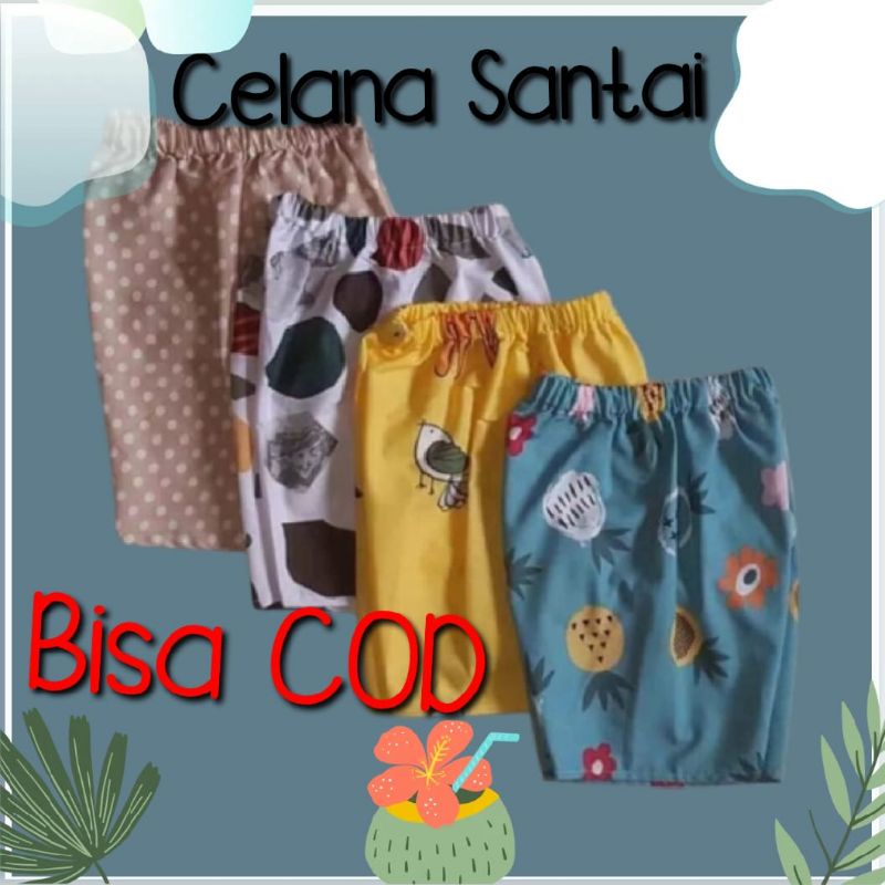 Celana Pendek ukuran S M L XL XXL Celana Anak Celana Tidur Anak Celana Rumahan