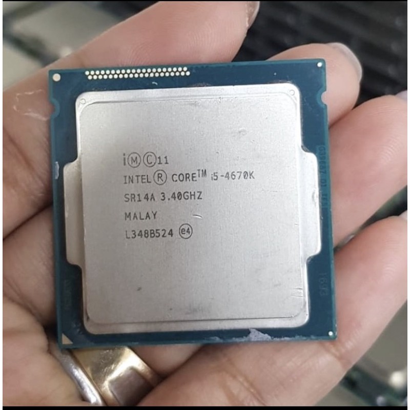 PROCESSOR INTEL CORE I5 4670K TRAY LGA 1150 | Shopee Indonesia