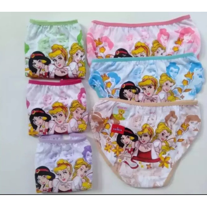 Celana Dalam Anak Perempuan Karakter Multiwarna - CD Anak Perempuan essen kids nesya