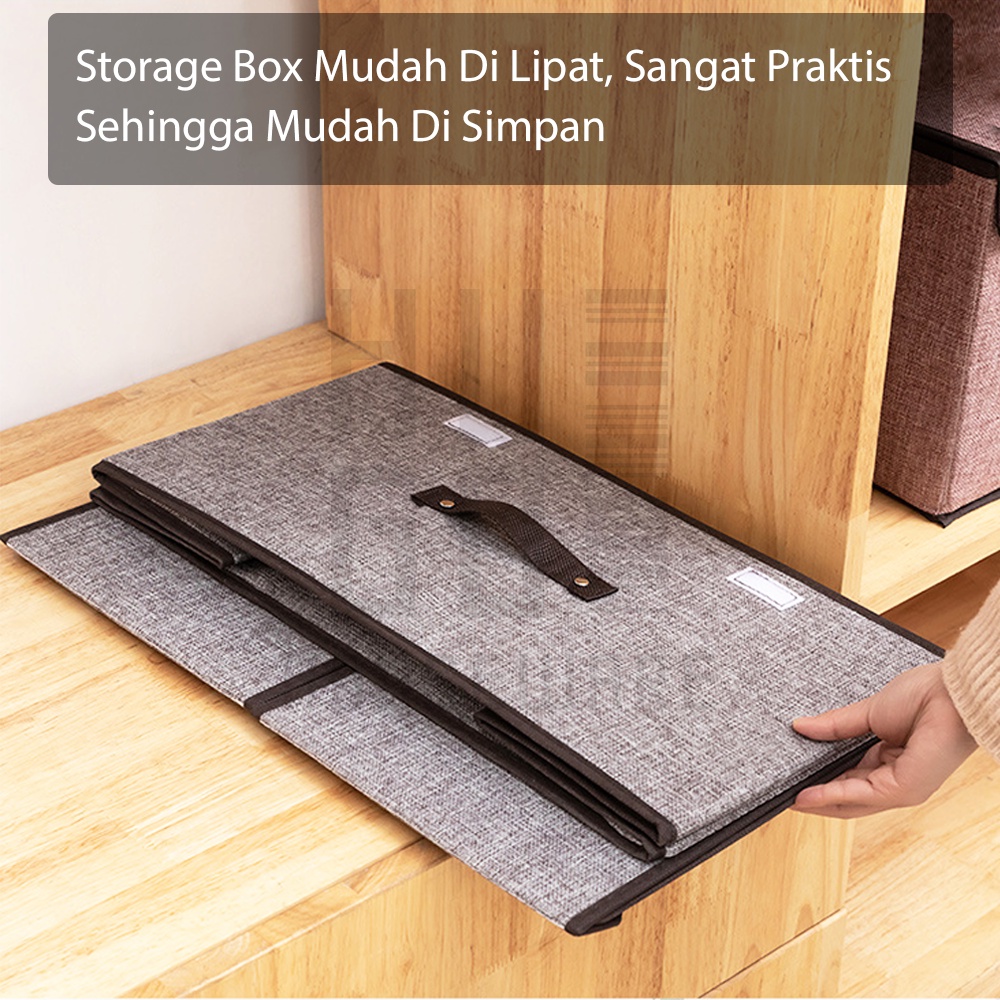 HUGO Storage Box Organizer Container Kotak Penyimpanan Baju