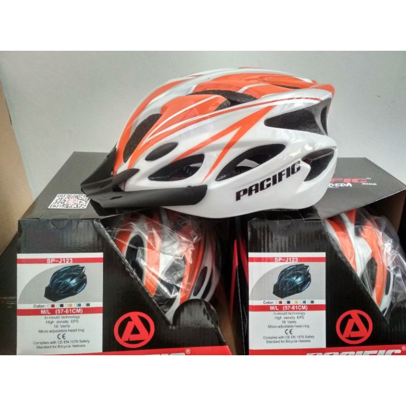 helm sepeda pacific original j123