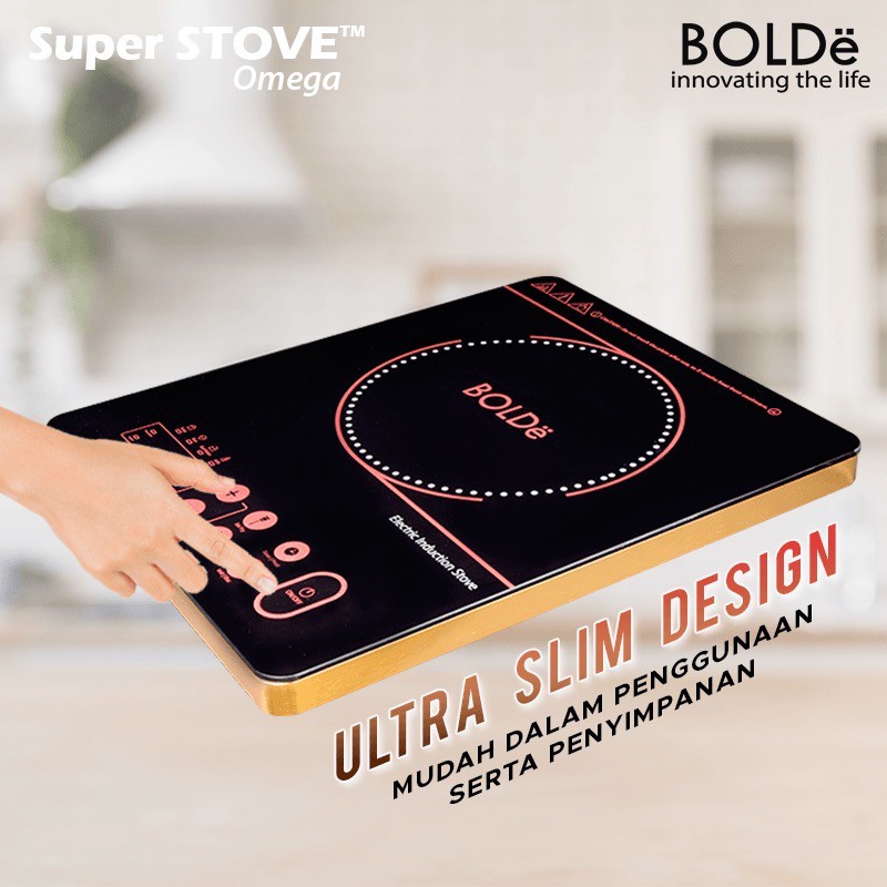 BOLDe Induction Cooker ( Kompor Induksi Serbaguna Premium) Super STOVE